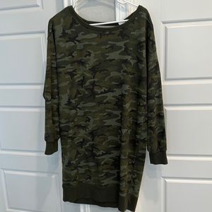 Gap sweatshirt above the knee dress. Super cozy